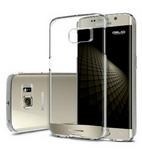 Samsung Galaxy S6 Edge Premium Naked Shield Case Gold Platinum clear Obliq