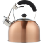 Bordeaux Stainless Steel Whistling Kettle Rose 2.5L
