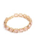 Goldair Gold Light Pink Diamantes Bracelet