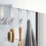 3PCS Stainless Steel Over-the-door Hooks - Easy Install S-shape Towel & Bathrobe Hanger For Shower Kitchen Bedroom - Durable Space-saving Bathroom Accessories