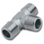 Gav T Connector 1/4'MMM Packaged - GAV1256-2P