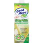 Clover Good Hope Uht Regular Unsweetened Soy Milk Carton 1L
