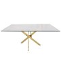 Kc FURN-180CM Aurelia Rectangular Dining Table Gold