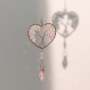 Tree Of Life Gemstone Suncatchers - Rose Quartz