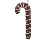 Candy. Candy Cane Foam 2X8X17CM - Chocolate