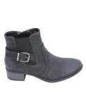 Ladies Soft Style Eracia Ankle Boot - 8 Black