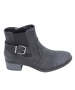 Ladies Soft Style Eracia Ankle Boot - 8 / Black