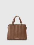 Mila Medium Panel Tote Bag - 0 Mocha