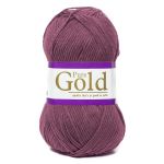 Pure Gold Dblknt Wool 100GR Plum