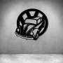 Volkswagen Beetle 1 - Matt Silver / L 800 X H 800MM