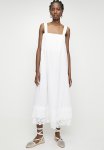 Superbalist Anglaise Trim Detail Trapeze Midi Dress - Ivory