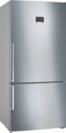 Bosch Series 6 Freestanding Fridge Freezer With Anti-fingerprint 479L Stainless Steel