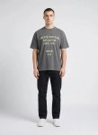 PALLADIUM Liberte Protege Distressed T-Shirt - XXXL Grey