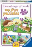 Ravensburger My 1ST Puzzle 2-4-6-8PC Sweet Animals
