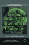 Learning Training And Development In Organizations Siop Organizational Frontiers Series