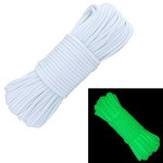 Glow In The Dark Zesty 550LB Paracord 21 Strand Luminous Parachute Cord For Nighttime Outdoor Utility