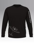 De Havilland DH-98 Mosquito Blueprint Long Sleeve T