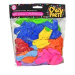Bright Large Latex Balloons Pack Of 100
