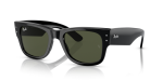 Mega Wayfarer 51 Sunglasses For Men In Black - Black