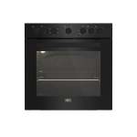 Defy 60CM Slimline Glass Undercounter Oven Black