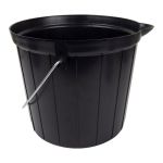 Builders Bucket Plastic Round Light 13L Livestainable