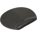 Mouse Pad With Padded Rest - Black Std Regular