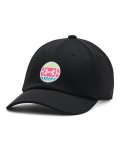Boys' Ua Blitzing Adjustable Hat - Black-quirky Lime Osfm