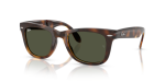- Folding Wayfarer - Havana green - Size 50