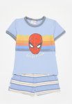 Cotton On Felix Short Sleeve Pyjama Set License - Lcn Mar Dusk Blue spiderman Retro