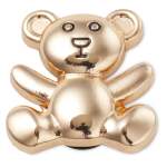 Goldair Gold Teddy Bear Jibbitz