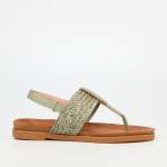 Elma 1 Flat Sandal - Mint - Mint 8