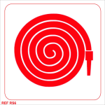 Fire Hose Signs 150 X 150