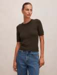 Maisie Short Sleeve T-Shirt - L Deep Green