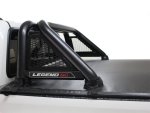 Toyota Hilux 2016 – 2025+ Single Cab Rollbar Sports Bar With Oval Cross Members 409 Ss PC Black Asb