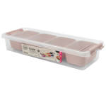 4 Compartments Flat Grand Organiser Box