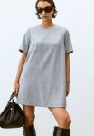 A-line Dress - Light Grey Marl