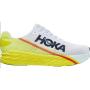 HOKA Men's Rocket X - White/evening Primrose - UK7