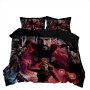 Avengers / Dr Strange & Wanda 3D Printed Double Bed Duvet Cover Set