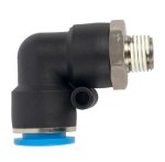 AirCraft Pu Hose Fitting Elbow 14MM-1 4" M