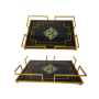 Rectangle Tray 2Pc Medallion