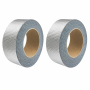Silver Waterproof Butyl Aluminum Foil Tape - 5CM X 5M - 2 Pack