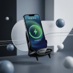 Desktop Magnetic Wireless Charging Bracket