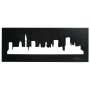 Pretoria Skyline Black Wall Art