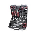: 87PC 1 4" & 1 2" Dr. Bolt-fit Socket & Tool Set Metric - T52781