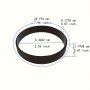 Never Give Up" Inspirational Silicone Wristband - Engraved Motivational Bracelet For Sports Fans