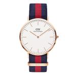 Classic Oxford Rose Gold Eggshell White 40MM Watch