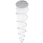 Twirl Crystal Chandelier Light