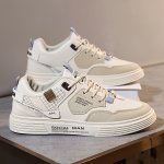 Men's Lace-up Sneakers: Lightweight Grip-enhanced And Versatile Casual Men's Shoes For All Seasons