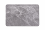 Premium Quick-dry Diatomite Stone Bath Mat - Salina Grey Marble - 60 X 40CM