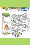 Colouring Canvas Set With 8 Markers 50CM X 50CM